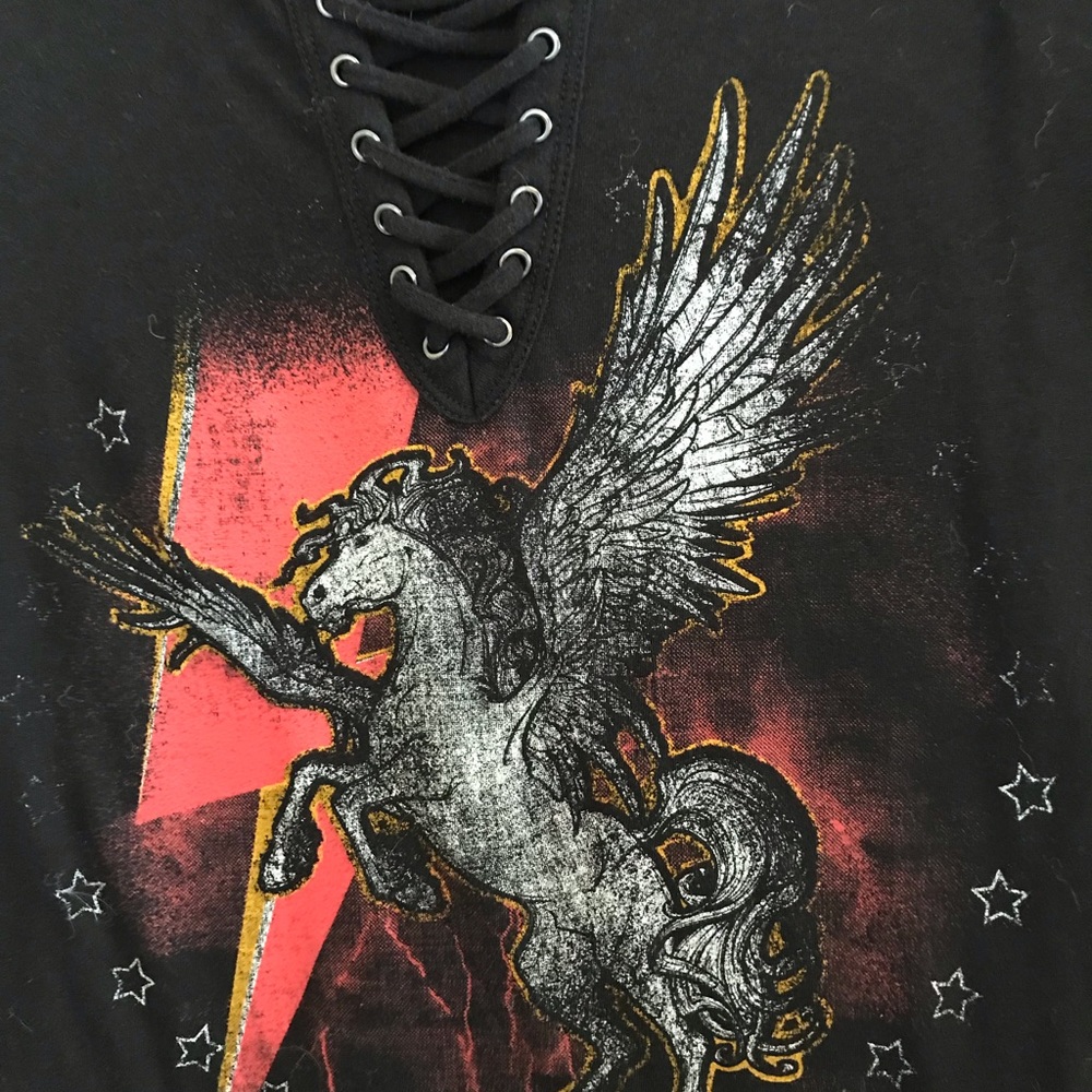 Arizona lace up T-shirt